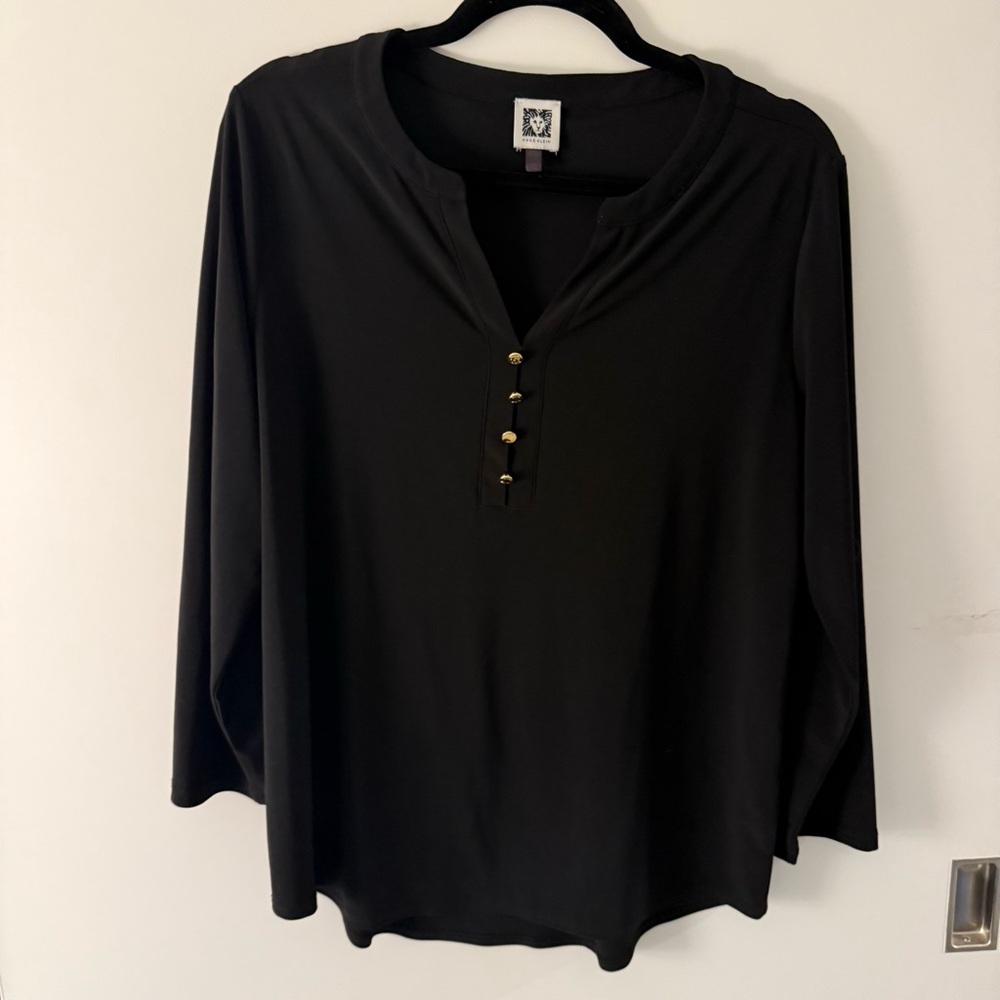 Anne Klein Black Women's Top